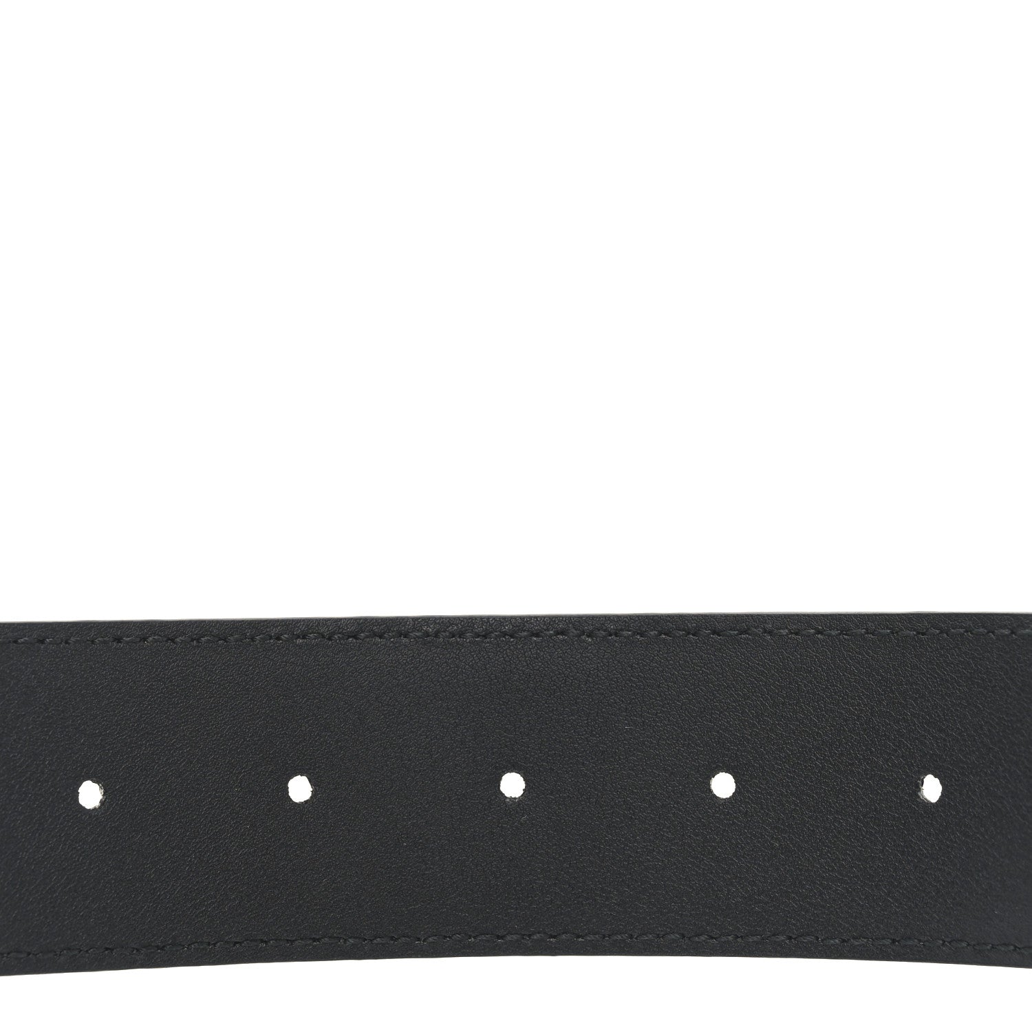 Gucci Guccissima Signature Interlocking G 40mm Belt 115 46 Black 5 of 5