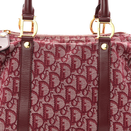 Christian Dior Monogram Boston Red 8 of 11