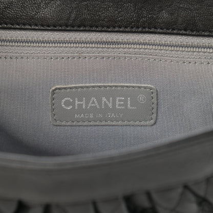 Chanel Washed Lambskin Quilted Mini Chain Around Messenger Black 6 of 10