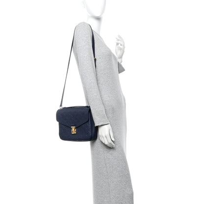Louis Vuitton Empreinte Pochette Metis Navy 3 of 19