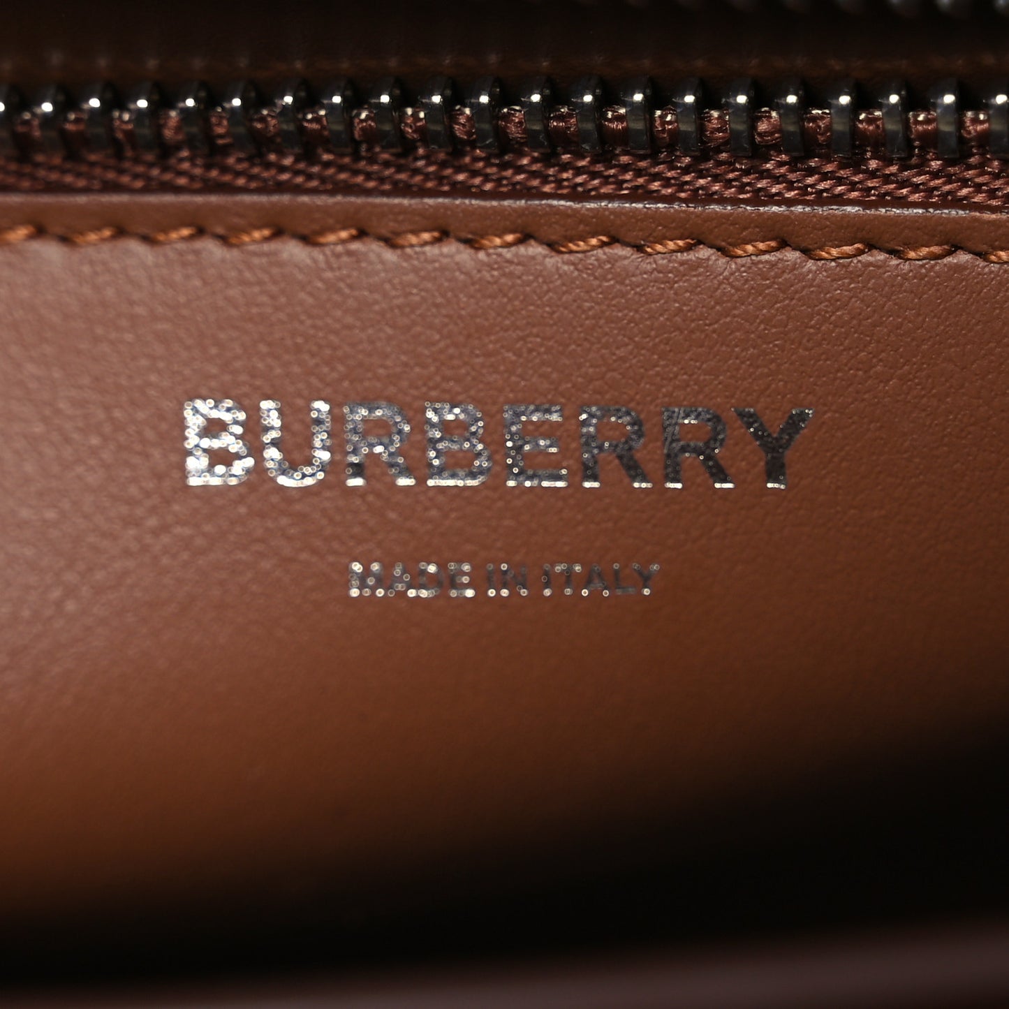 Calfskin Small TB Bag Malt Brown