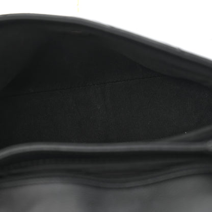 Chanel Grained Calfskin Small Chevron Chic Top Handle Flap Black 5 of 14