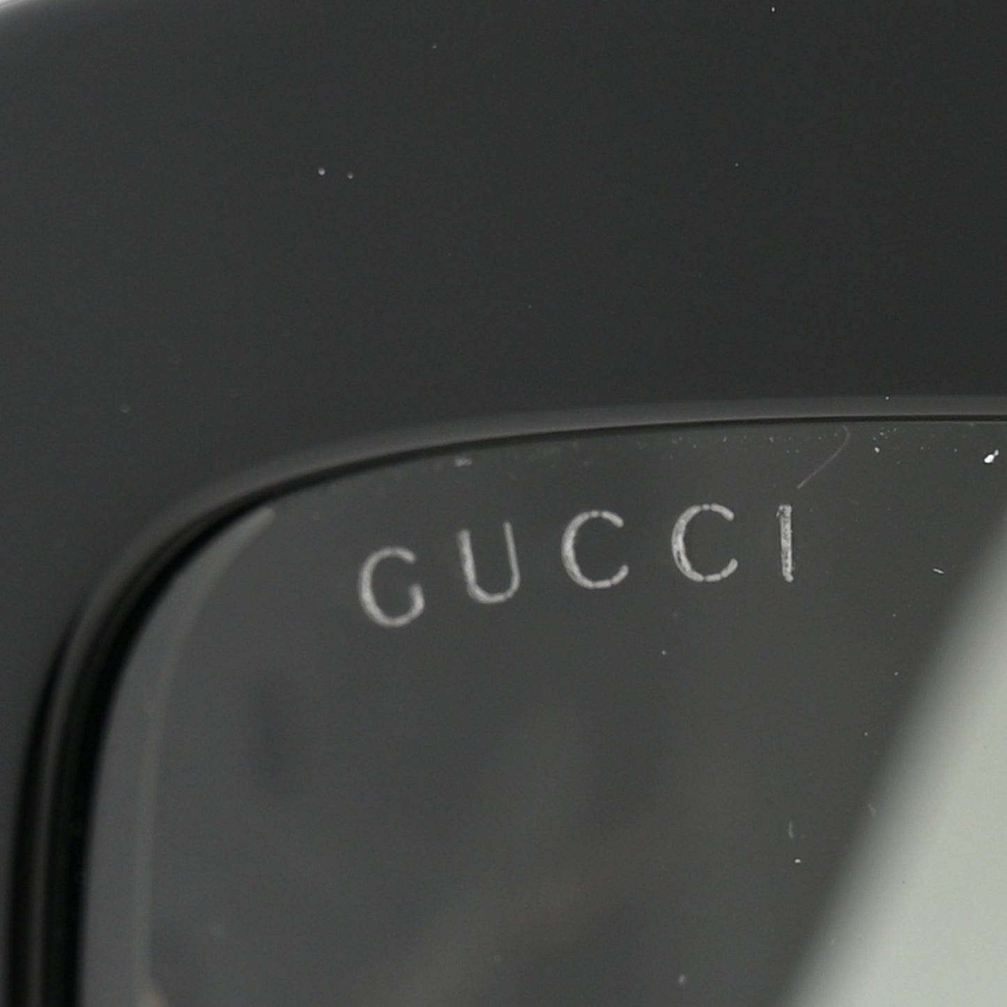 Square Frame GG0102S Sunglasses Glitter Black