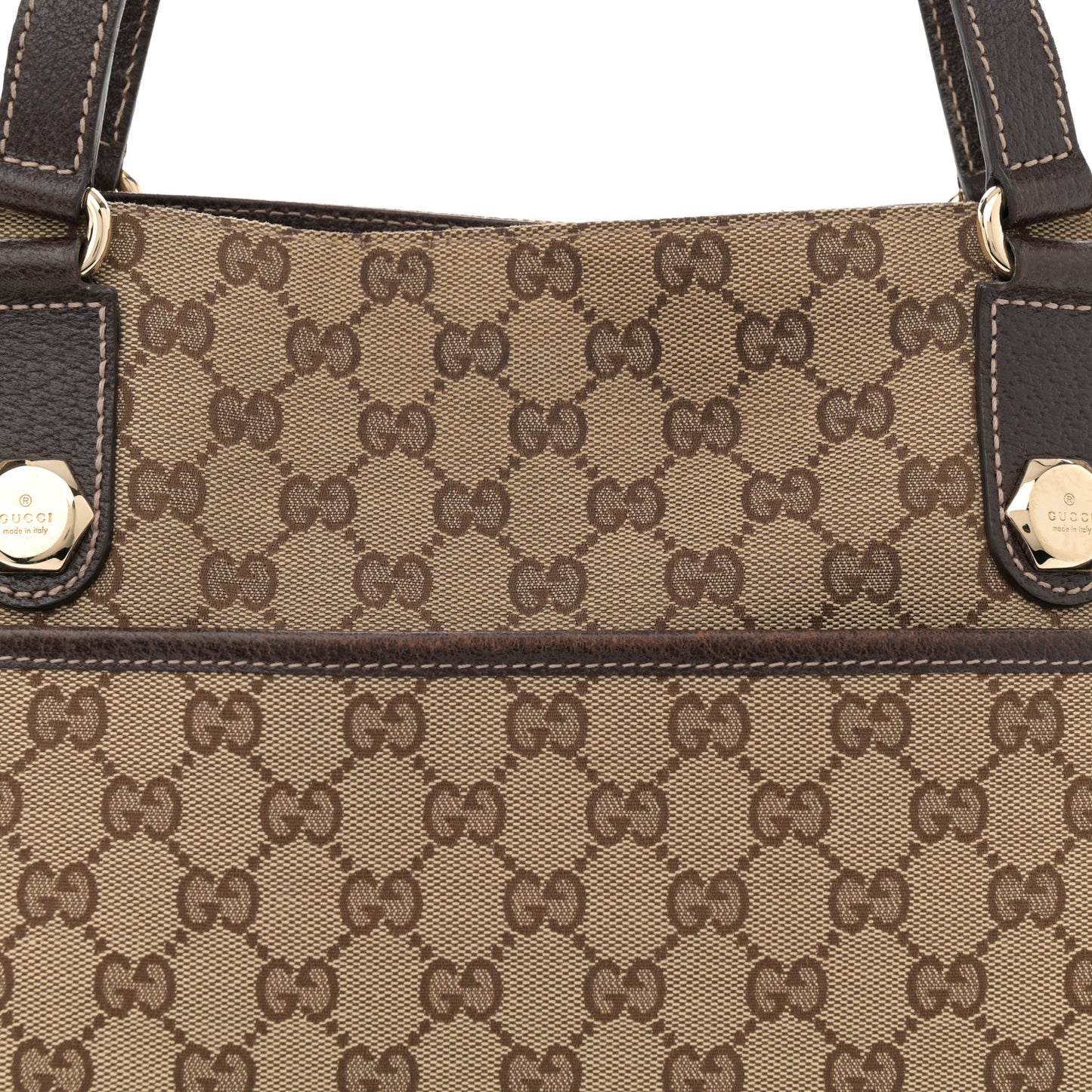 Monogram Medium Charmy Shoulder Bag Brown