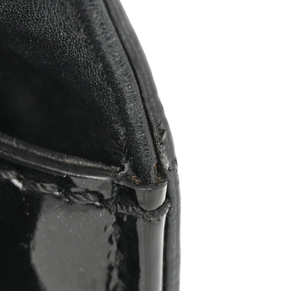 Valentino Garavani Patent Small Glam Lock Rockstud Flap Black 12 of 13