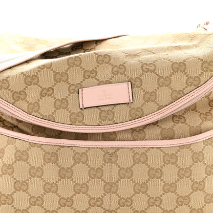 Gucci Monogram Web Diaper Bag Pink 8 of 16