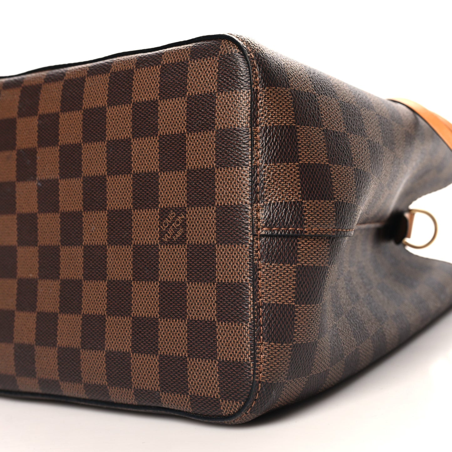Damier Ebene Neonoe MM Safran