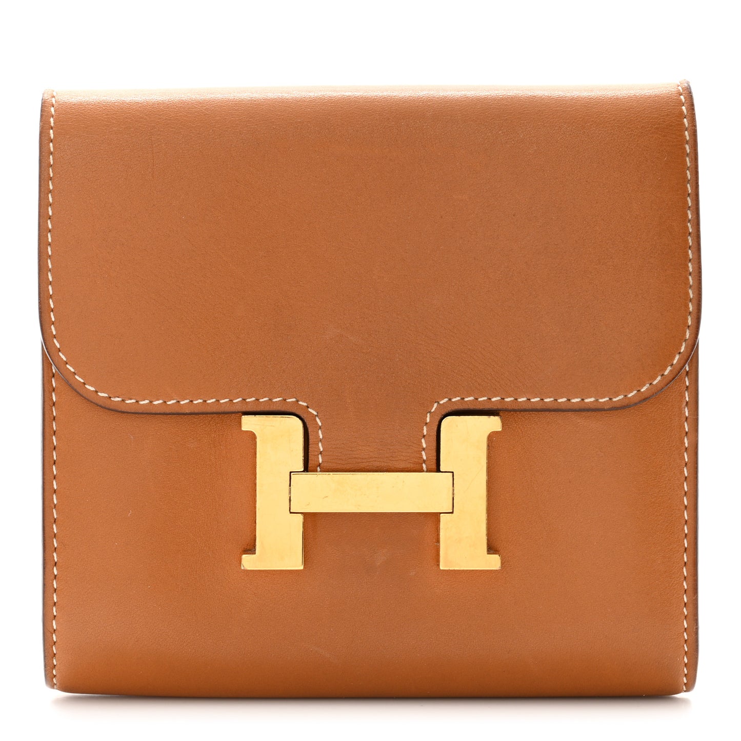 Tadelakt Constance Short Wallet Gold