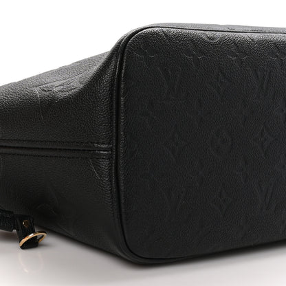 Louis Vuitton Empreinte Monogram Giant Neverfull MM Black 9 of 11