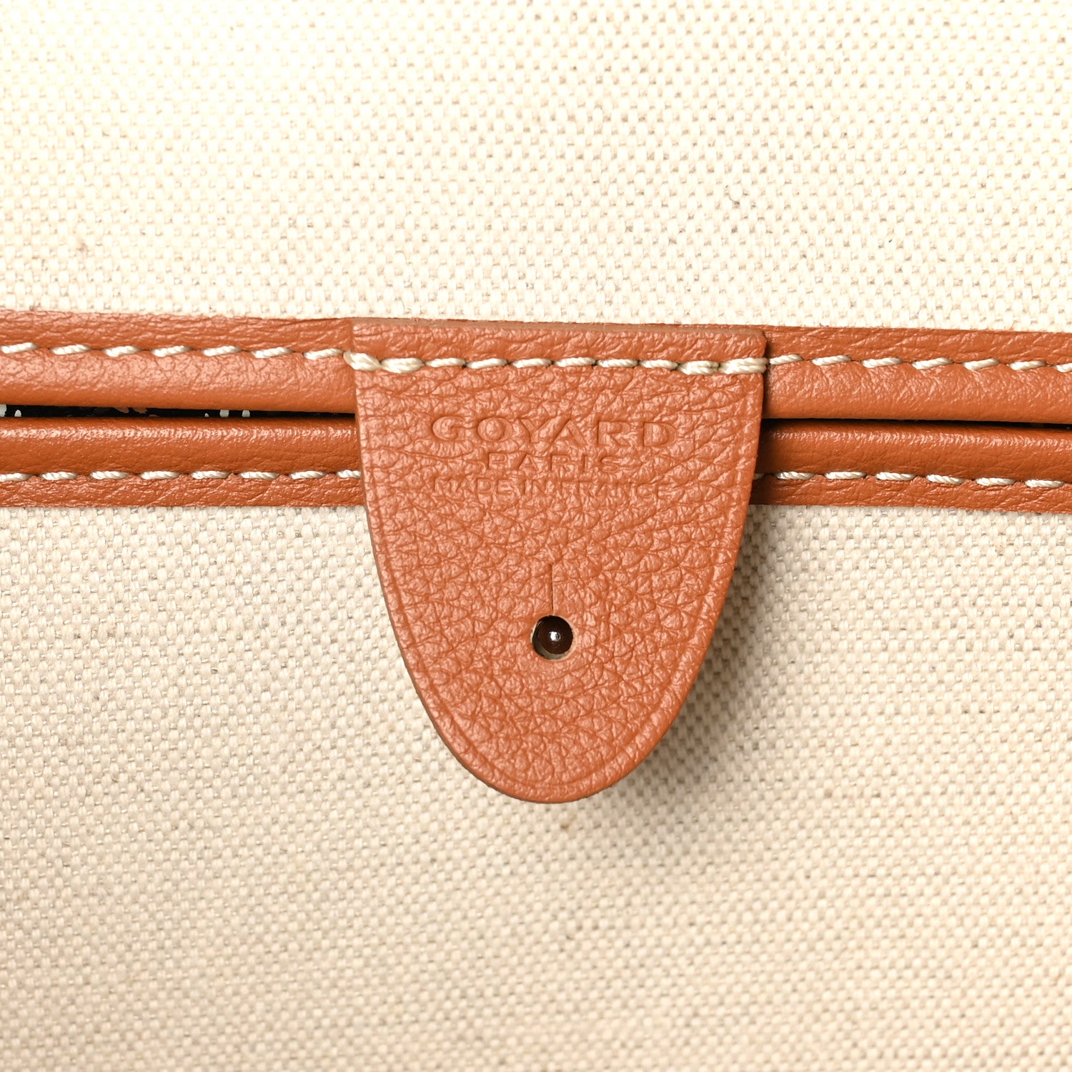 Goyard Goyardine Artois MM Black Gold 6 of 9