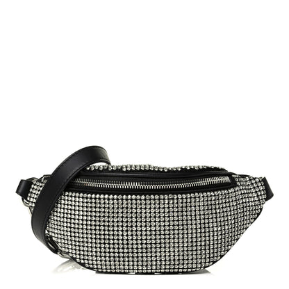 Alexander Wang Rhinestone Mesh Mini Attica Belt Bag Black 1 of 5
