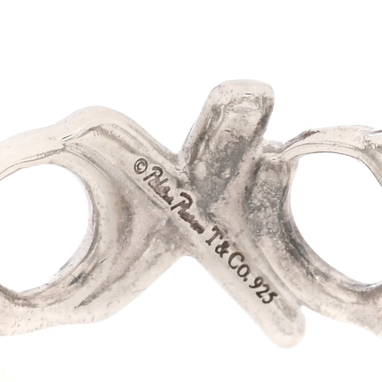 Tiffany Sterling Silver Paloma Picasso Love Kisses Ring 53 6.25 4 of 4