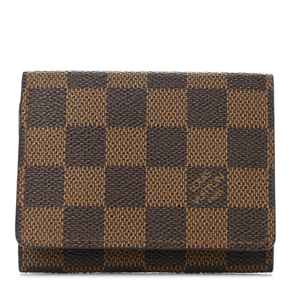 Louis Vuitton Damier Ebene Business Card Holder 1 of 7
