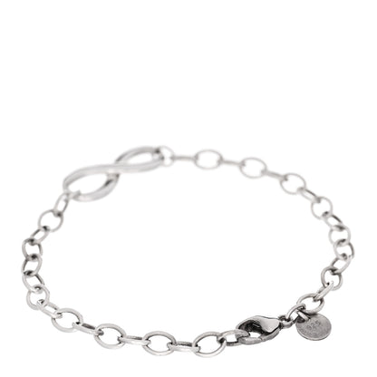 Tiffany Sterling Silver Infinity Chain Bracelet 2 of 4