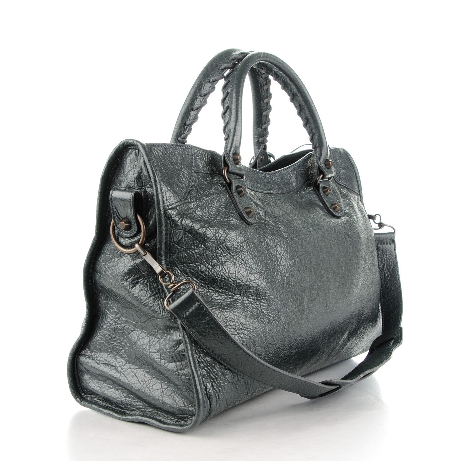 Balenciaga Agneau Classic Hardware City Anthracite 3 of 7