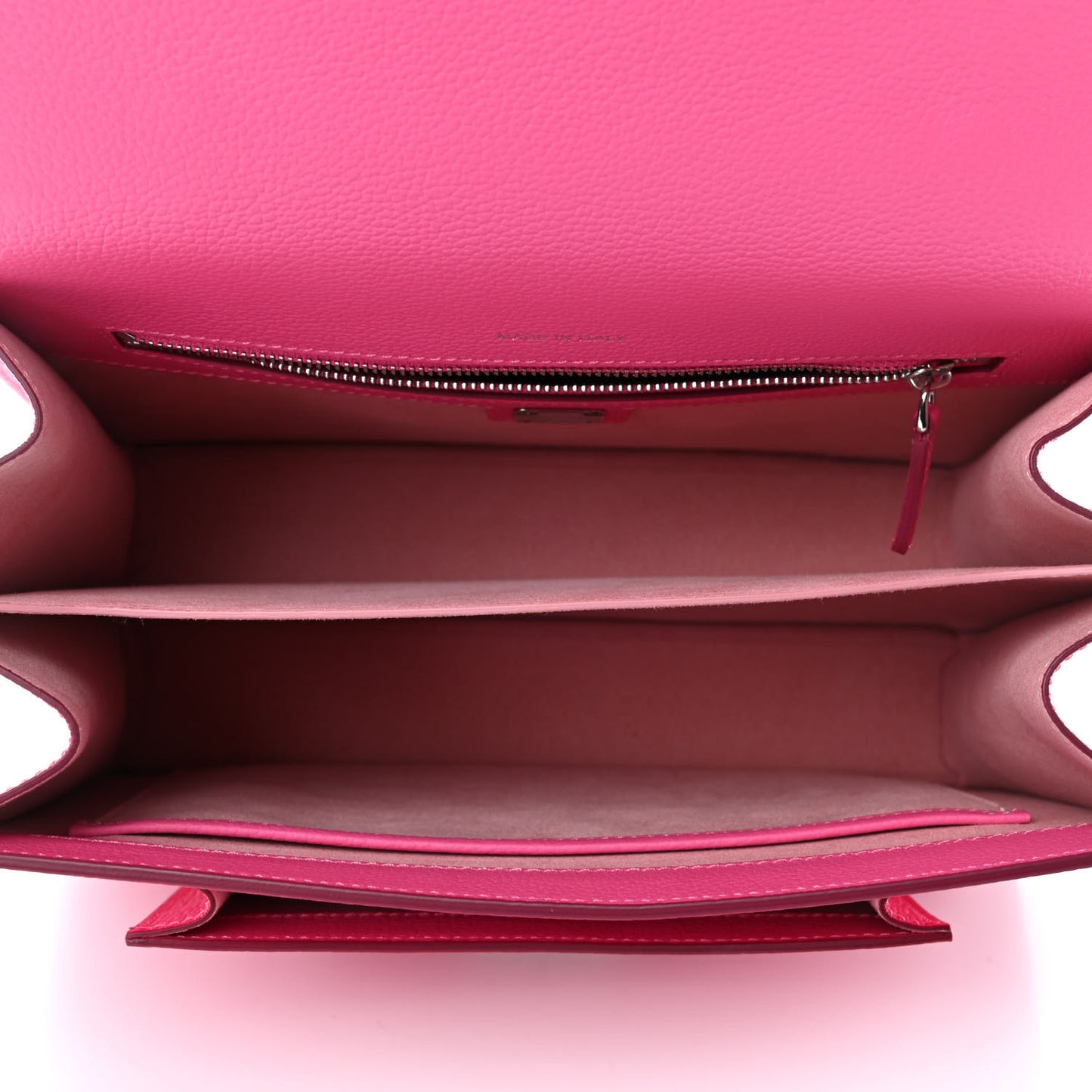 Grained Calfskin Medium Patricia Park Avenue Satchel Sugar Pink