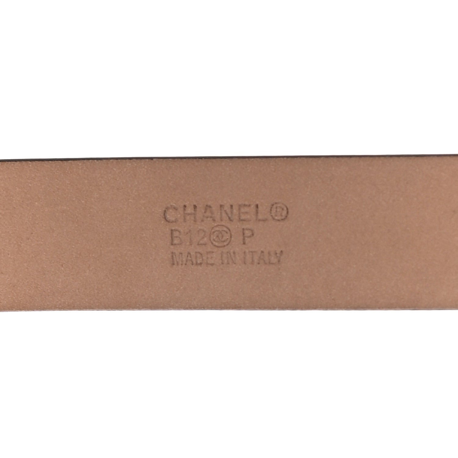 Chanel Lambskin Quilted CC Chain Belt 95 38 Black 6 of 6