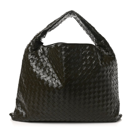 Bottega Veneta Calfskin Intrecciato Large Hop Fondant 1 of 9