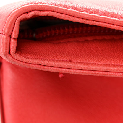 Chanel Lambskin Medium Ultimate Soft Tote Red 12 of 12