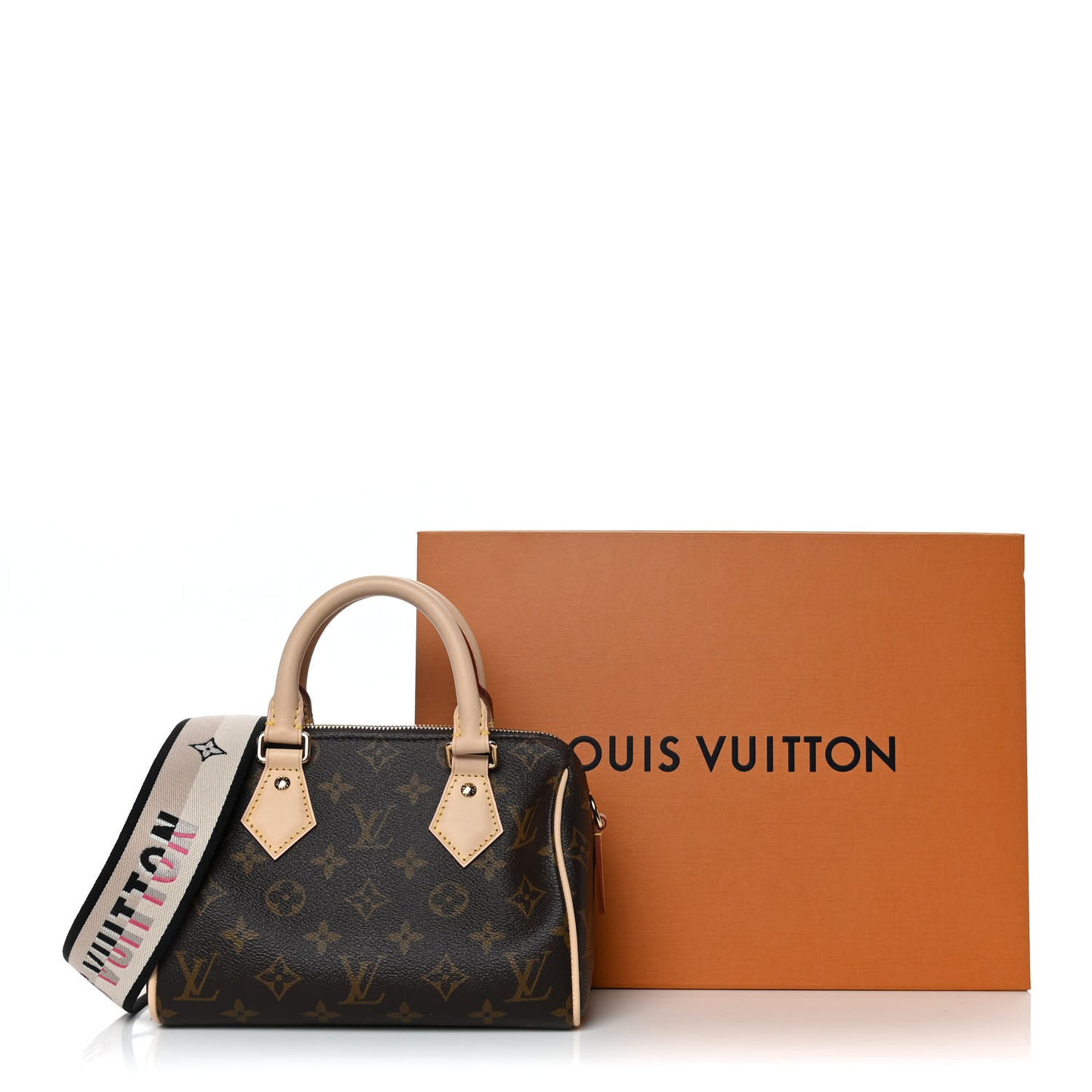 Monogram Speedy Bandouliere 20 Black