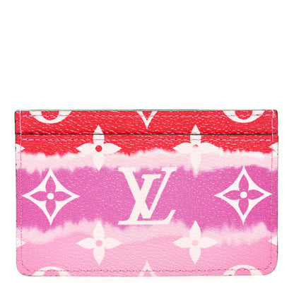 Louis Vuitton Monogram Escale Card Holder Rouge 1 of 6