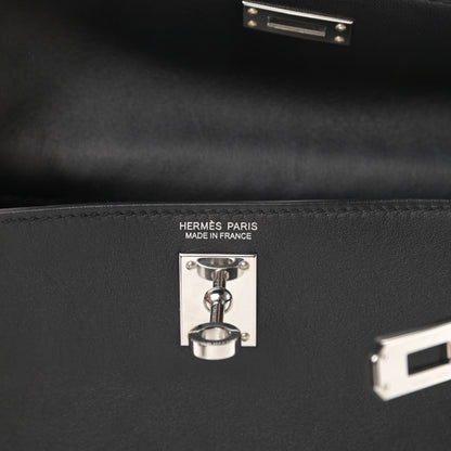 Hermes Swift Kelly Danse II Belt Bag Black 6 of 11