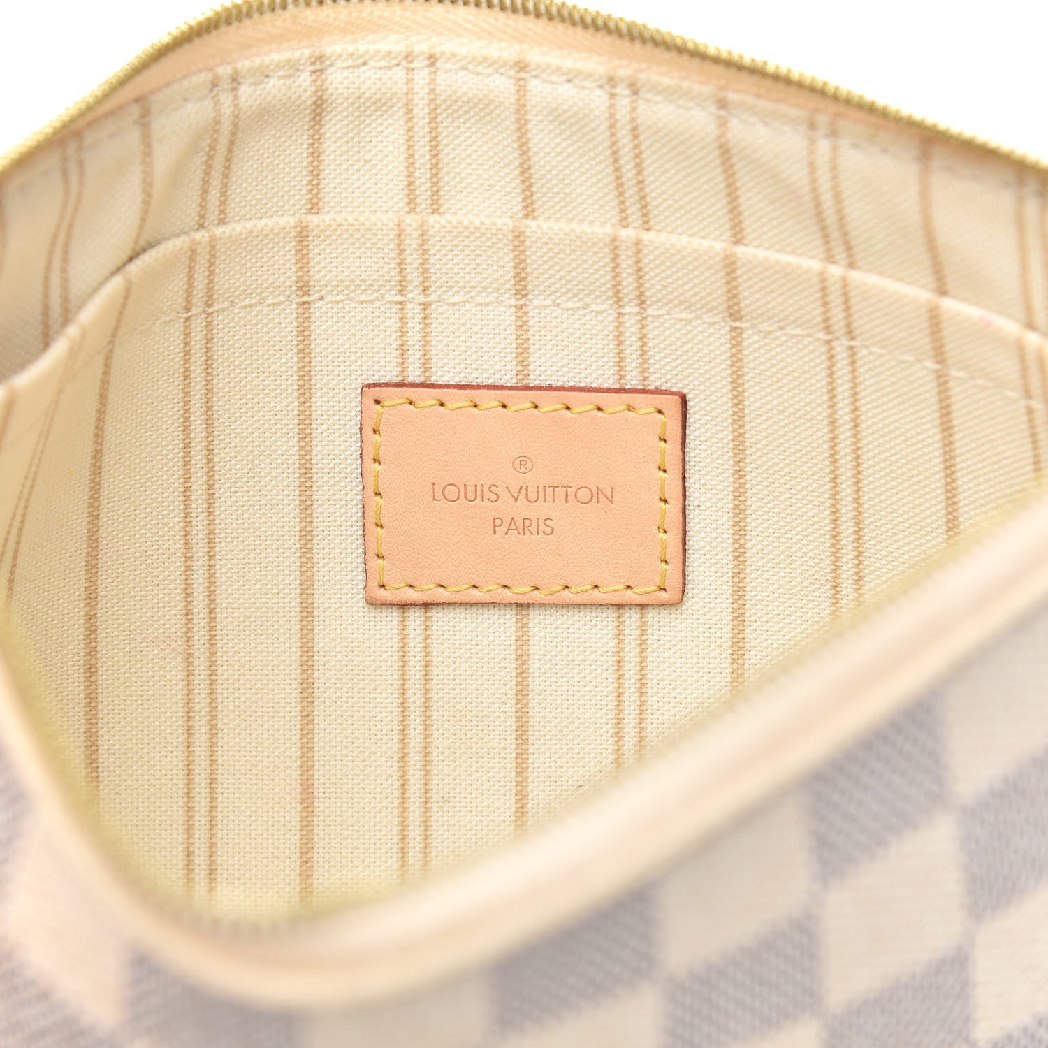 Louis Vuitton Damier Azur Neverfull MM GM Pochette 6 of 8
