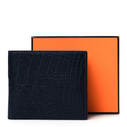 Hermes Matte Alligator MC2 Copernic Compact Wallet 11 of 11