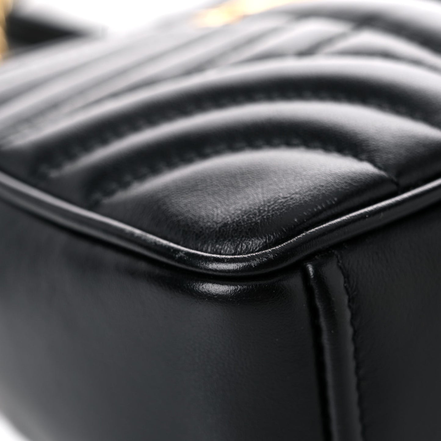 Soft Calfskin Diagramme Crossbody Bag Black