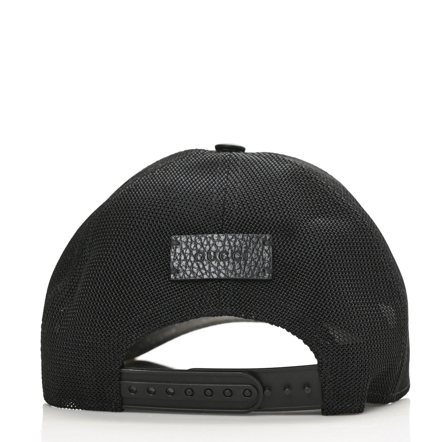 Nylon Monogram Baseball Hat M Black