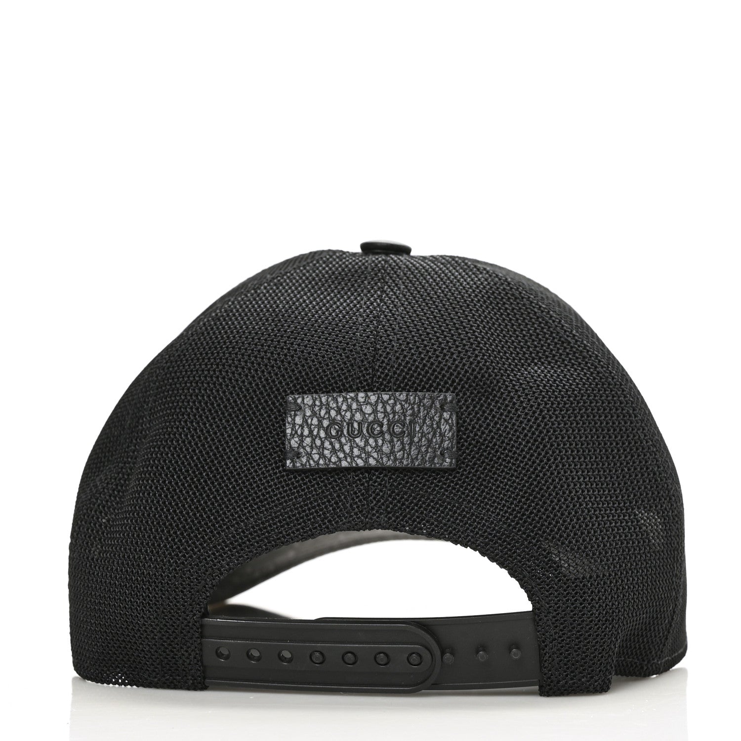 Gucci Nylon Monogram Baseball Hat M Black 5 of 8