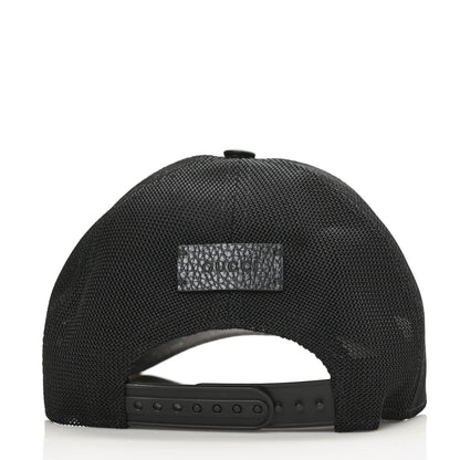 Gucci Nylon Monogram Baseball Hat M Black 5 of 8
