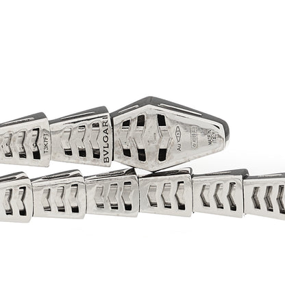 Bulgari 18K White Gold Serpenti Viper Bracelet L 3 of 4