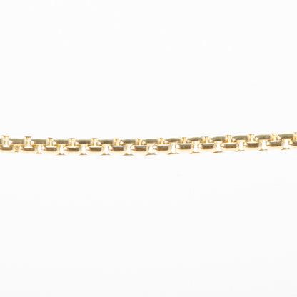 David Yurman 18K Yellow Gold 2.7mm Box Chain Necklace 18" 4 of 5
