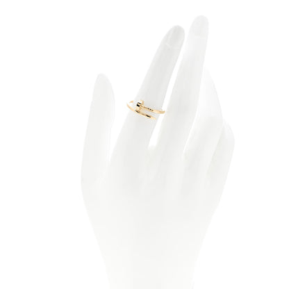 Cartier 18K Yellow Gold Small Juste Un Clou Ring 53 6.25 2 of 5