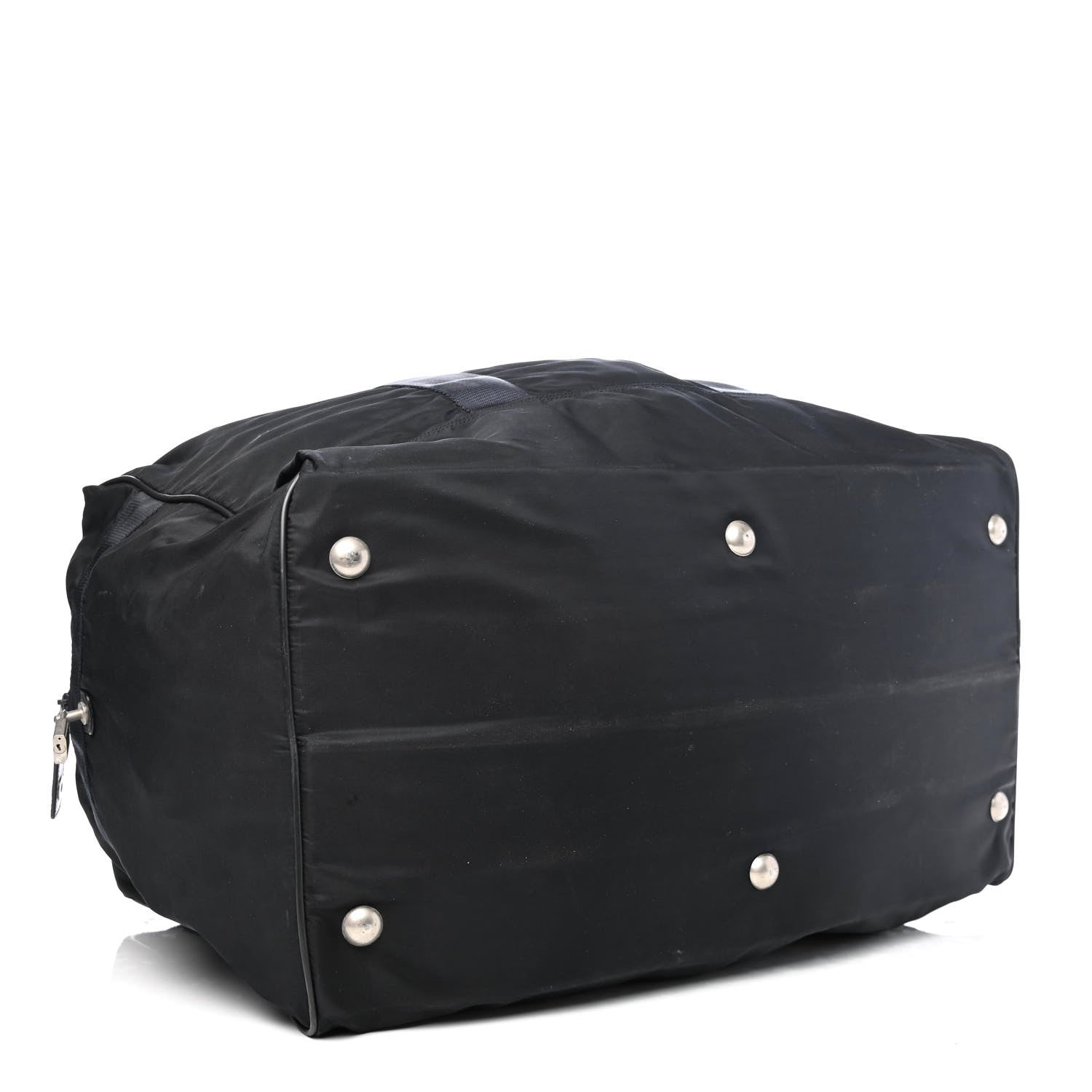 Prada Tessuto Nylon Duffel Bag Black 3 of 4