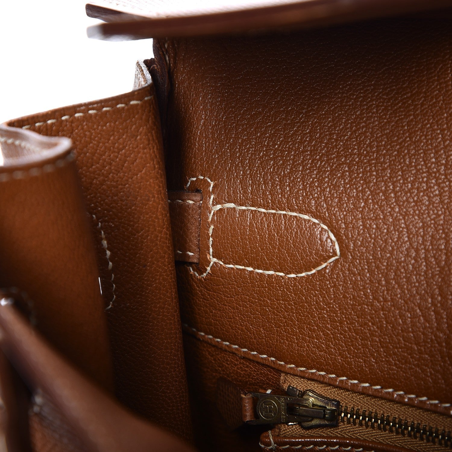 Hermes Courchevel HAC Birkin 32 Gold 11 of 37