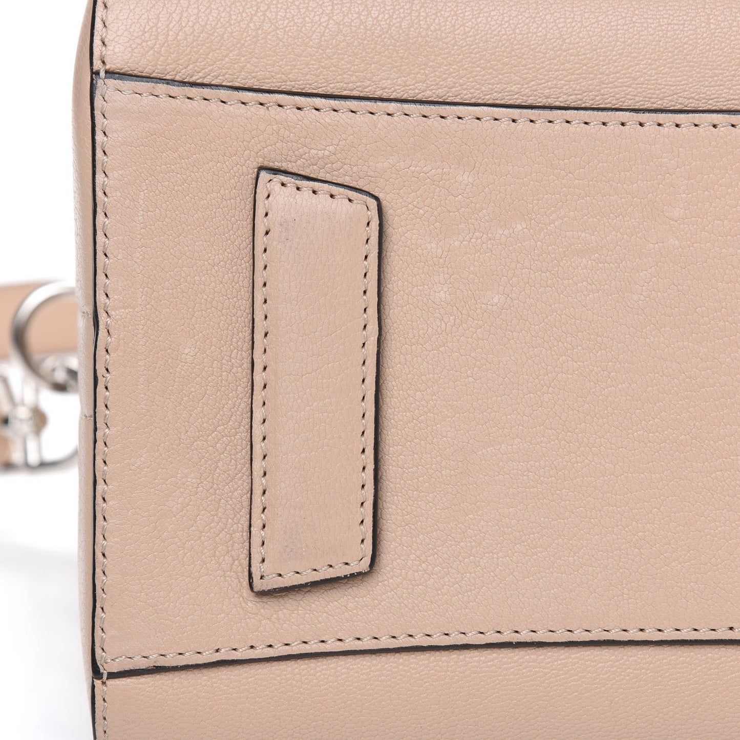 Sugar Goatskin Small Antigona Nude Pink