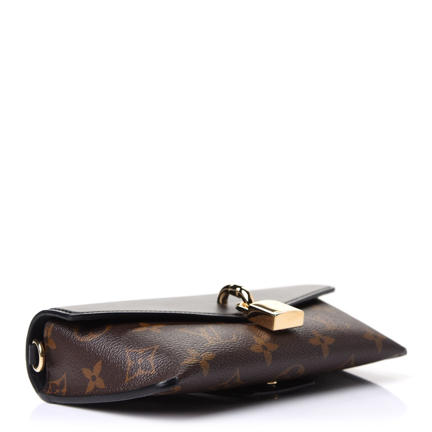 Monogram Padlock On Strap Black