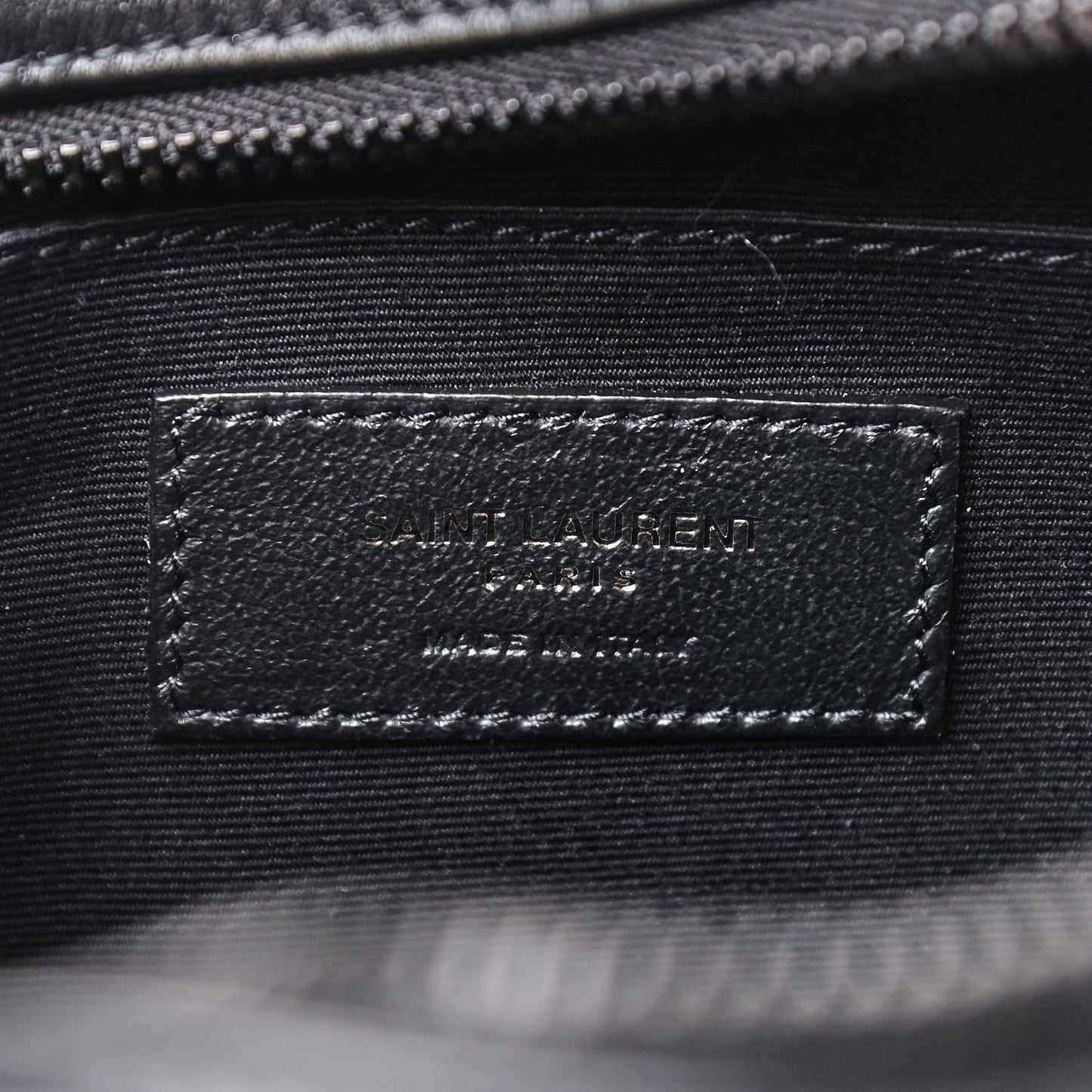 Calfskin Matelasse Monogram Lou Camera Bag Black