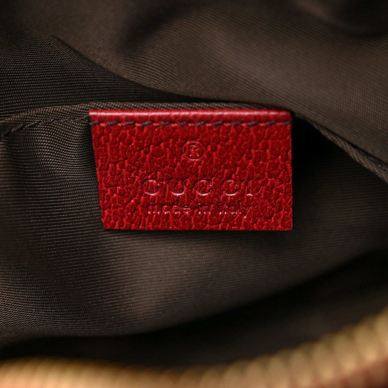Gucci Soft GG Supreme Monogram Flora Calfskin Medium Ophidia Cosmetic Case Beige Ebony Multicolor Rosso 6 of 11