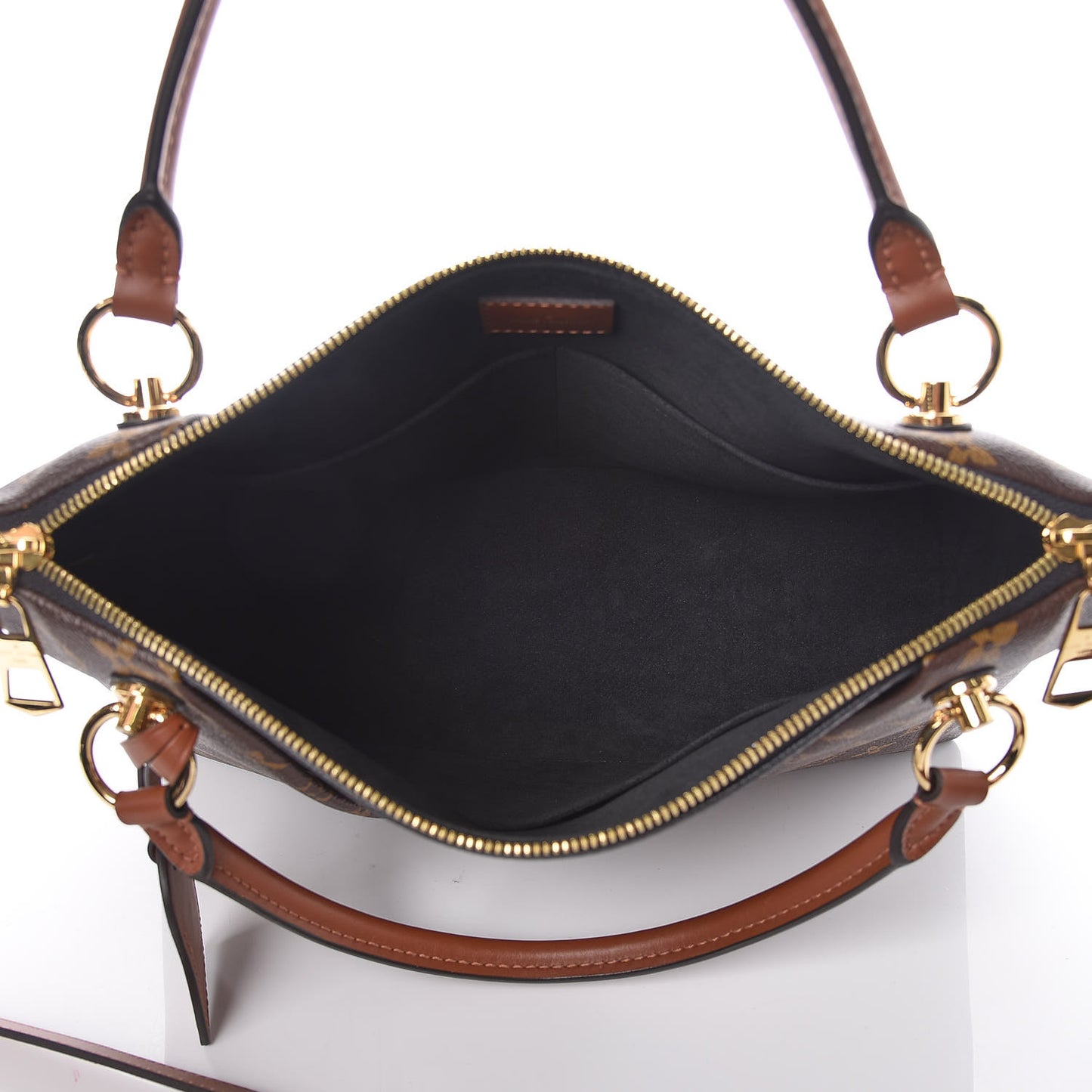 Monogram V Tote MM Black