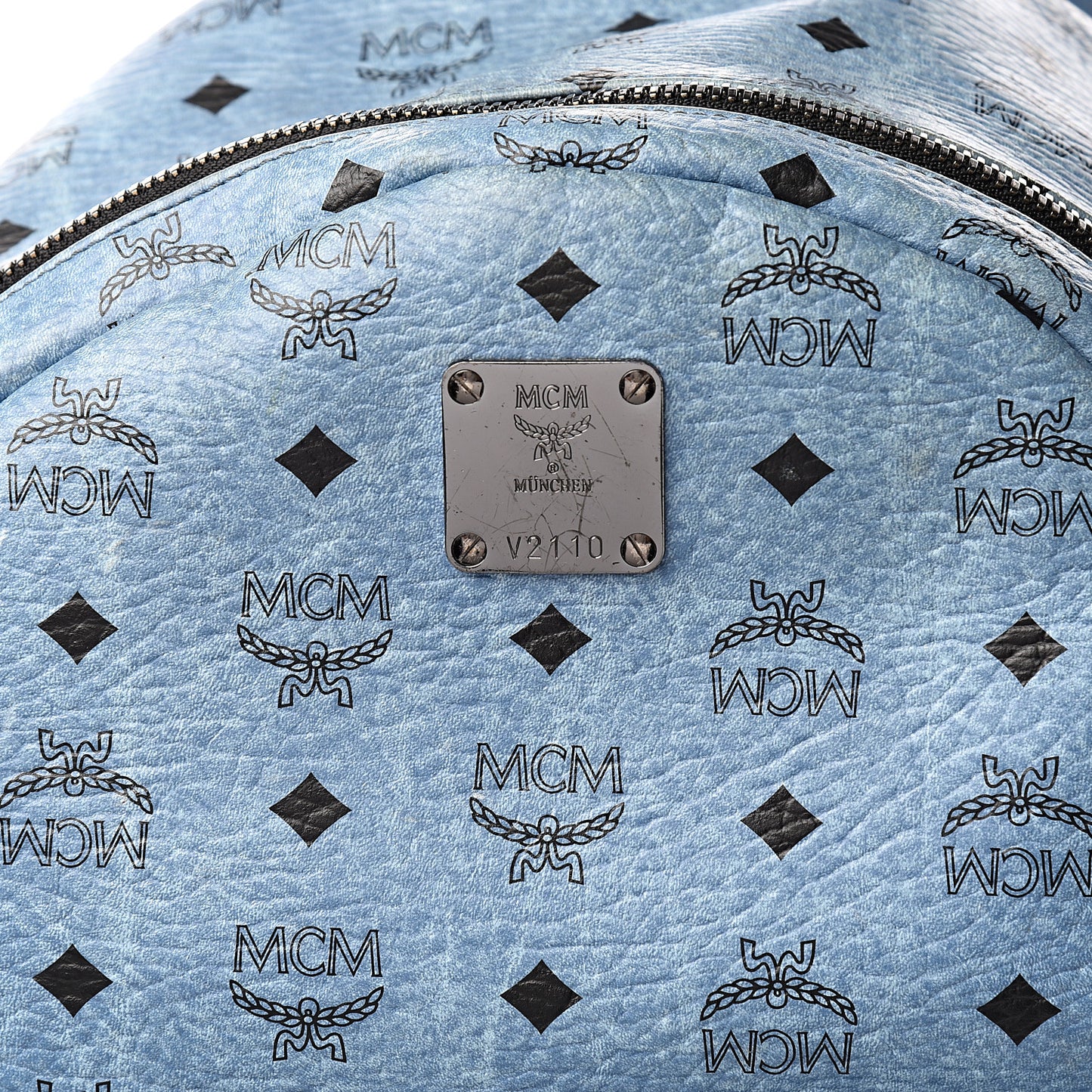 Visetos Medium Stark Backpack Light Blue