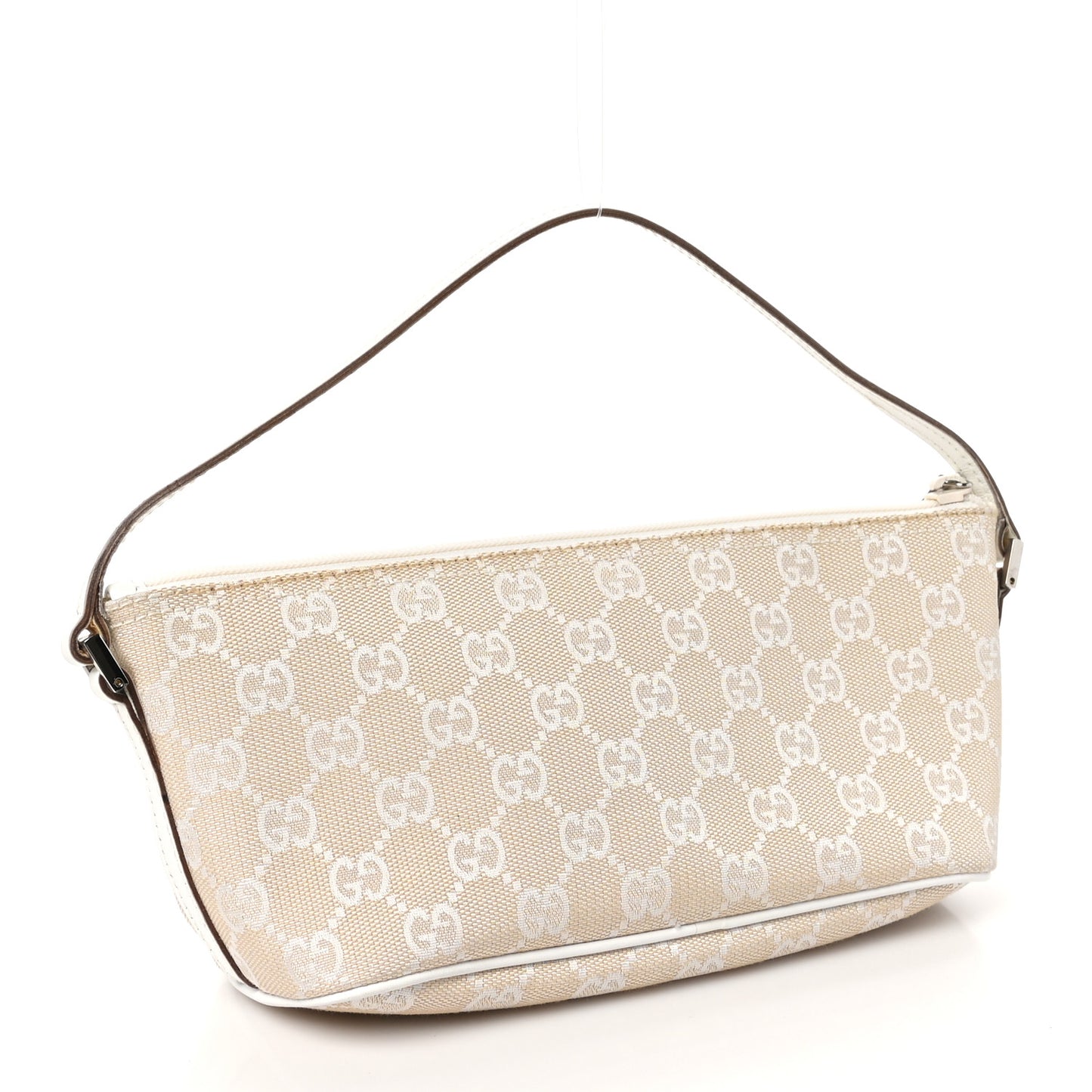 Monogram Boat Pochette White