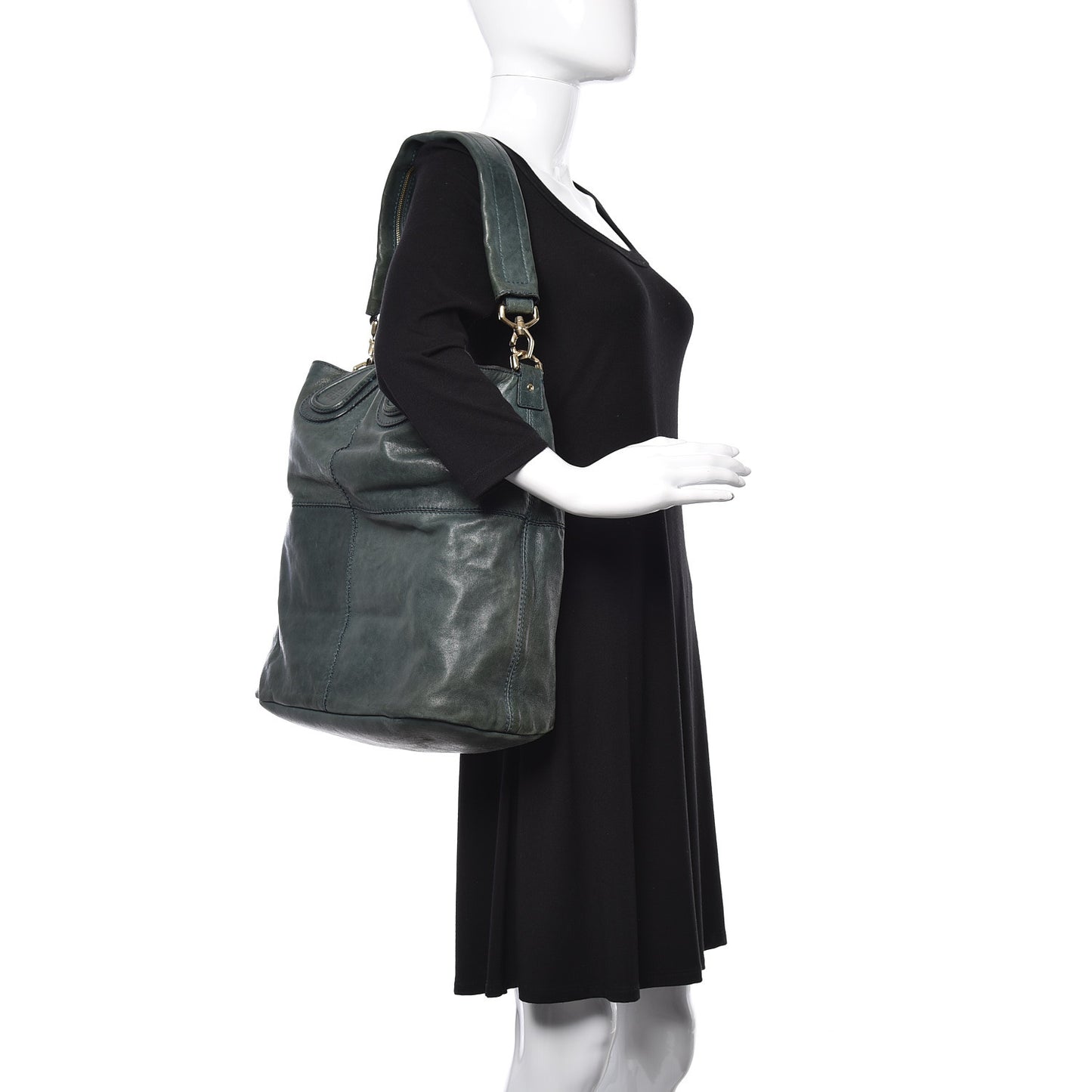 Lambskin North South Nightingale Evergreen