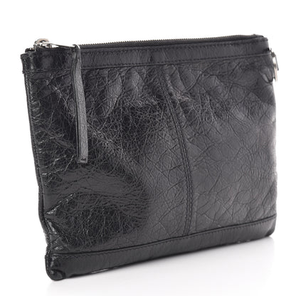 Balenciaga Agneau Arena Classic Hardware Small Clip Black 3 of 7