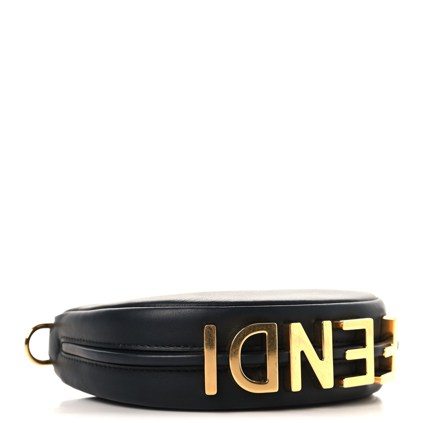 Vitello Grace Matte Nano Fendigraphy Hobo Charm Black