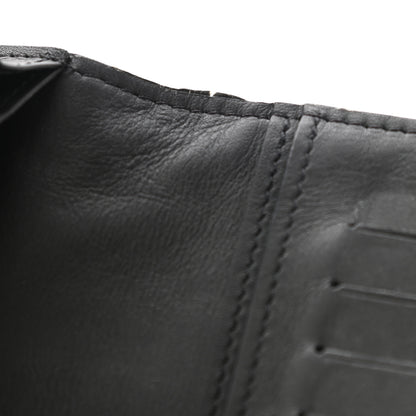 Louis Vuitton Calfskin Monogram Shadow Brazza Wallet Black 9 of 10
