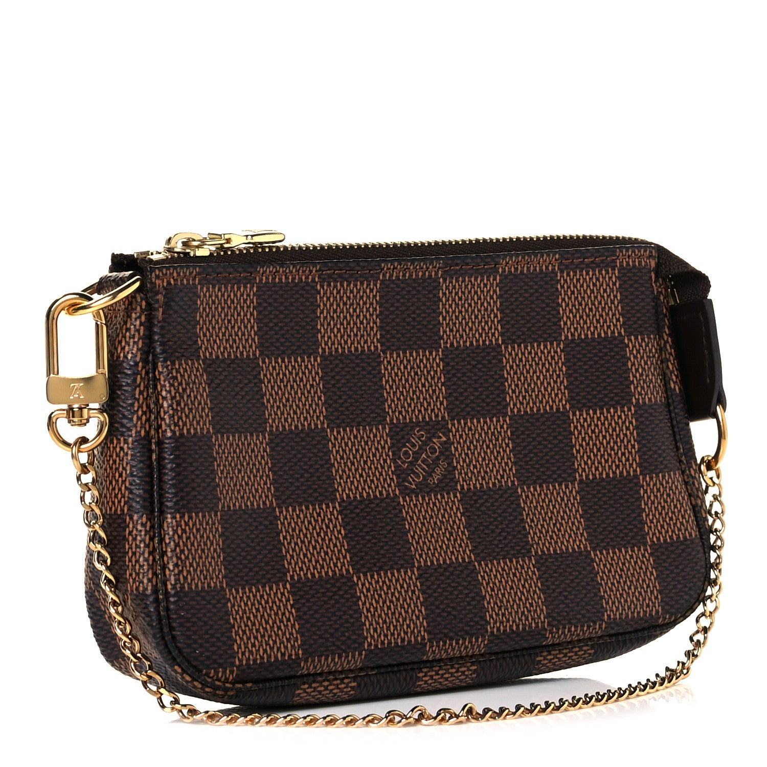 Louis Vuitton Damier Ebene Mini Pochette Accessories 3 of 8