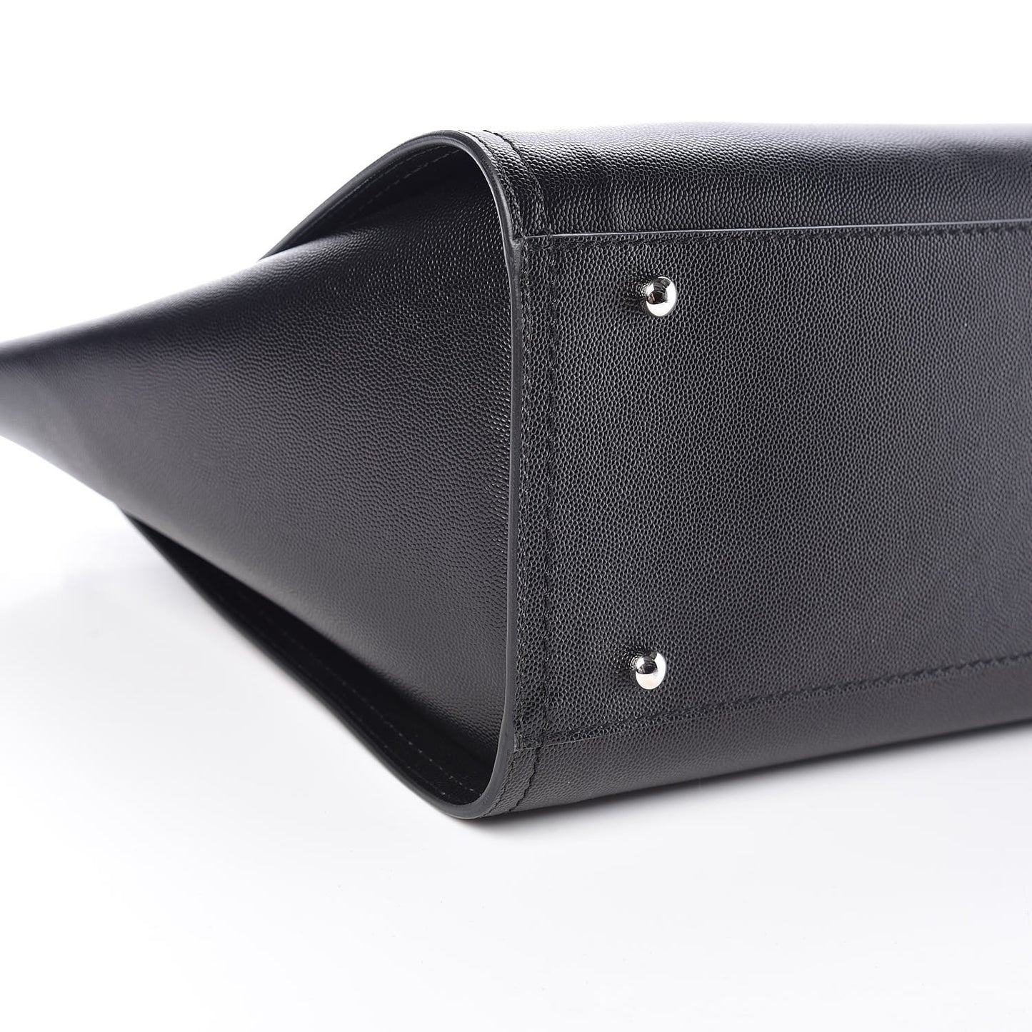 Caviar Small Studded Deauville Tote Black